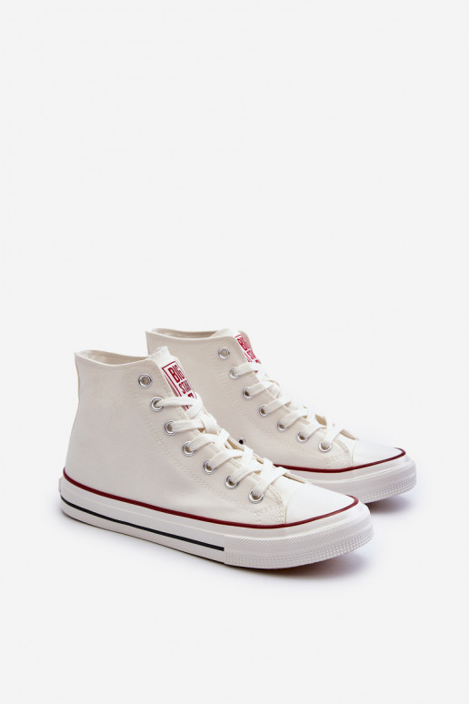 sapatos de lazer com sola Big Star NN174104 cor branca