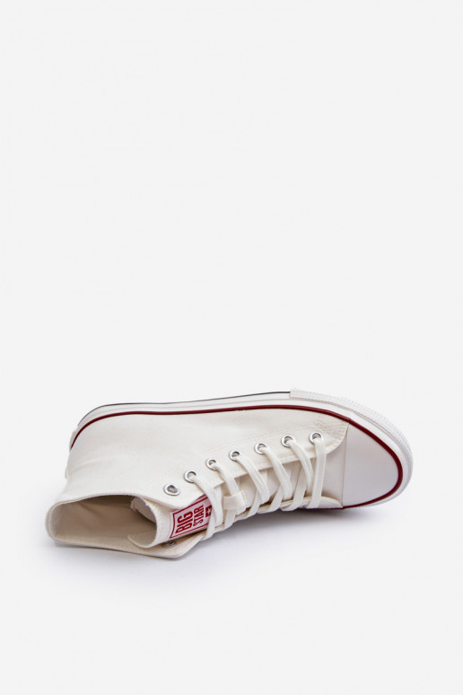 sapatos de lazer com sola Big Star NN174104 cor branca
