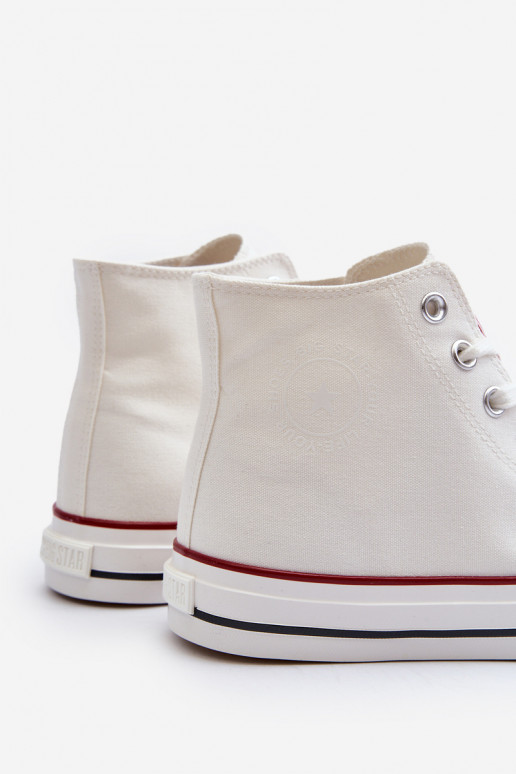 sapatos de lazer com sola Big Star NN174104 cor branca