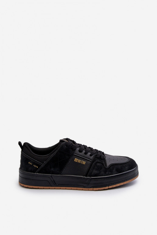 Tênis modelo sapatos Big Star NN174094 cor preta