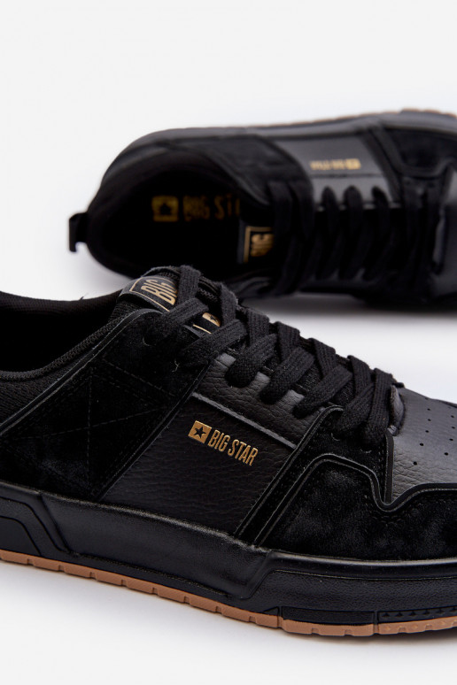 Tênis modelo sapatos Big Star NN174094 cor preta