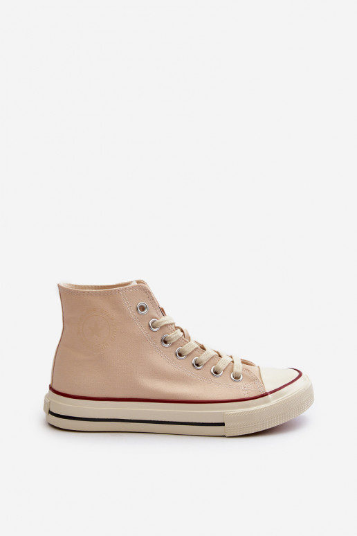 Sapatos de lazer Big Star NN274278 bege Sapatos de lazer Big Star NN274278 bege