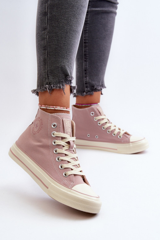 Sapatos de lazer Big Star NN274277 rosa
