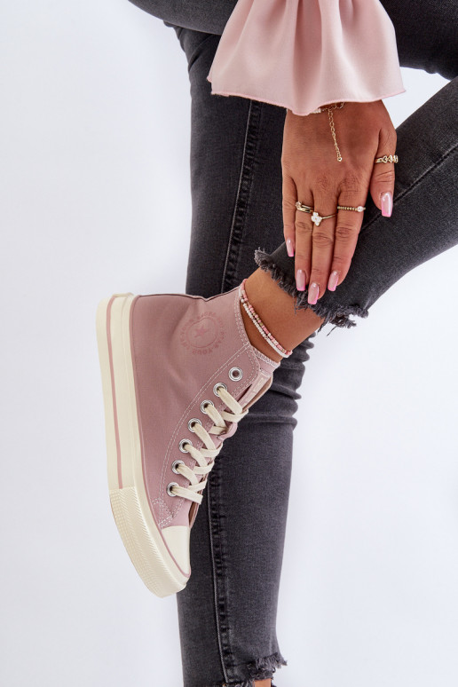 Sapatos de lazer Big Star NN274277 rosa