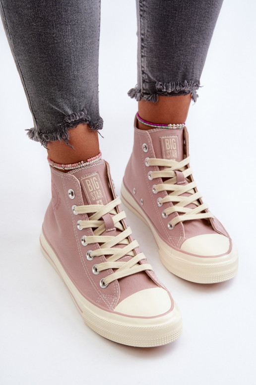 Sapatos de lazer Big Star NN274277 rosa