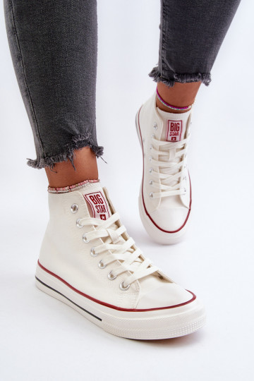 Sapatos de lazer Big Star NN274276 cor branca