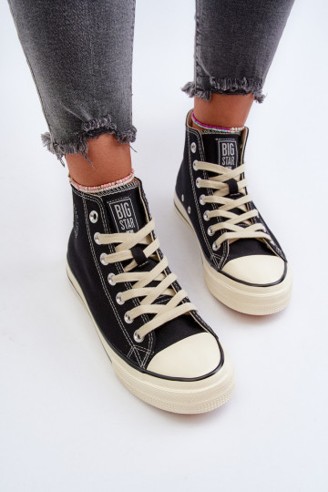 Sapatos de lazer Big Star NN274283 preto 2