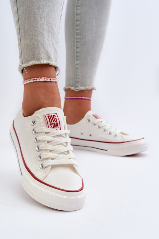 Sapatos de lazer Big Star NN274274 cor branca