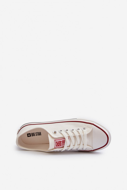 Sapatos de lazer Big Star NN274274 cor branca
