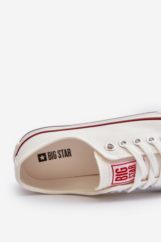 Sapatos de lazer Big Star NN274274 cor branca