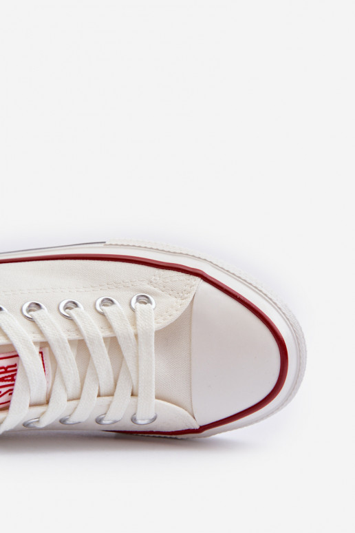 Sapatos de lazer Big Star NN274274 cor branca