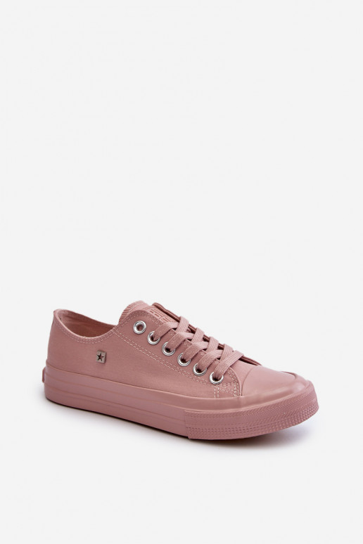 Modelo clássico Sapatos de lazer Big Star NN274291 cor rosa
