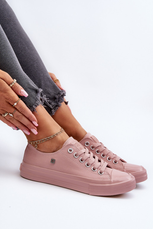 Modelo clássico Sapatos de lazer Big Star NN274291 cor rosa