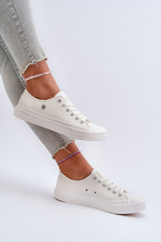 Modelo clássico Sapatos de lazer Big Star NN274285 cor branca