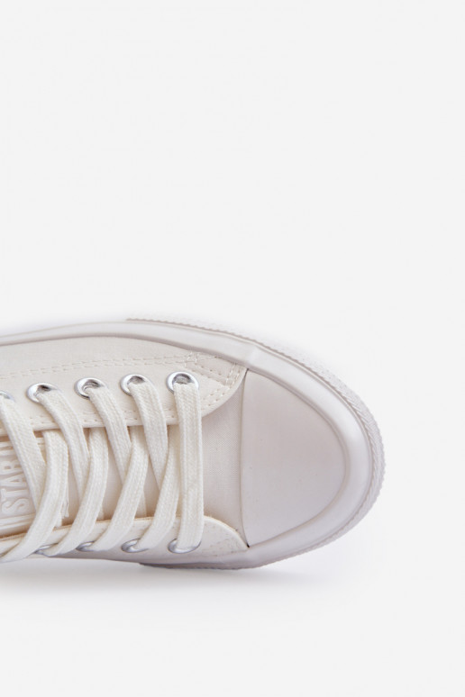 Modelo clássico Sapatos de lazer Big Star NN274285 cor branca