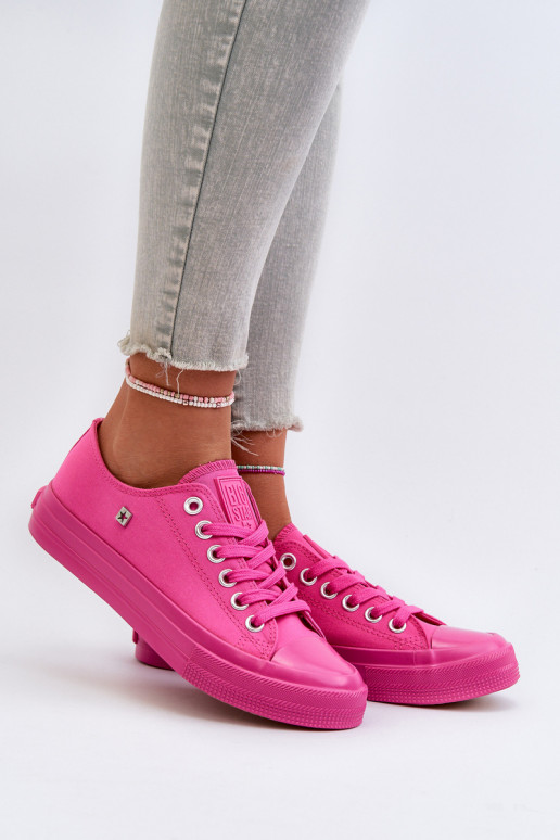 Modelo clássico Sapatos de lazer Big Star NN274290 cor rosa