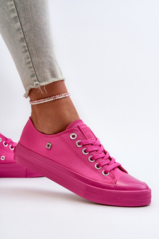 Modelo clássico Sapatos de lazer Big Star NN274290 cor rosa