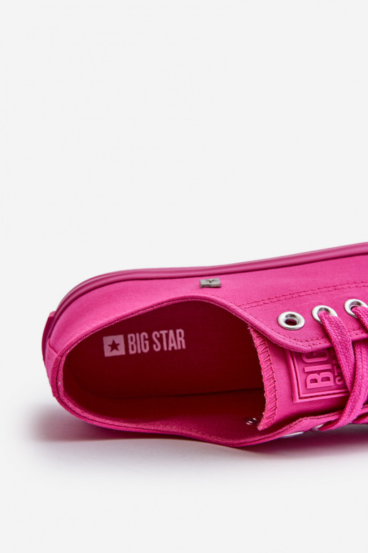 Modelo clássico Sapatos de lazer Big Star NN274290 cor rosa