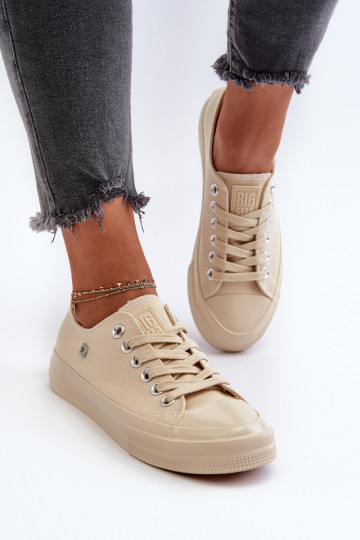 Modelo clássico Sapatos de lazer Big Star NN274286 bege