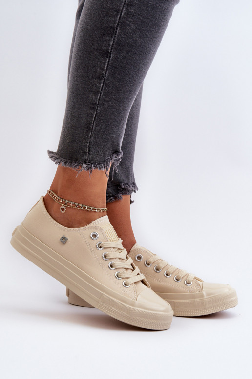Modelo clássico Sapatos de lazer Big Star NN274286 bege