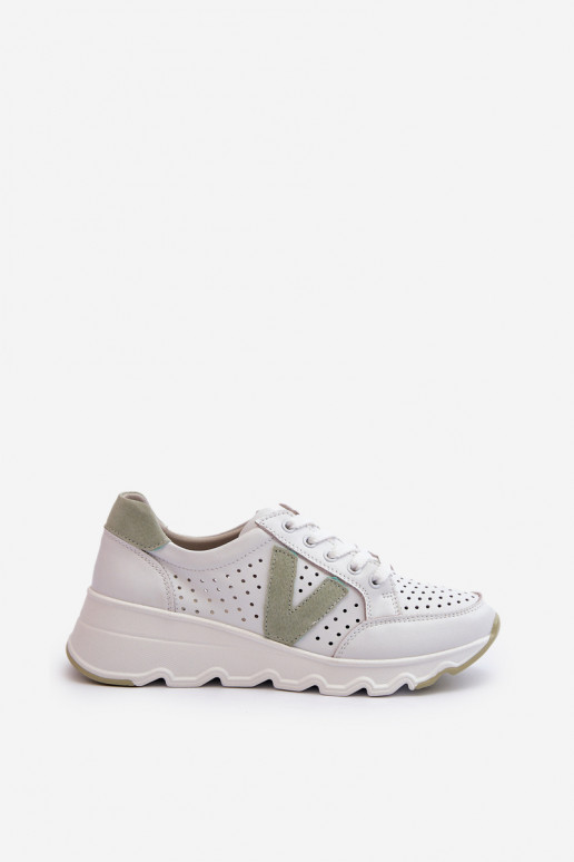 calçados esportivos na cor branca Eleonori