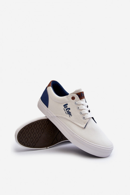sapatos de lazer Lee Cooper LCW-24-02-2140 cor branca