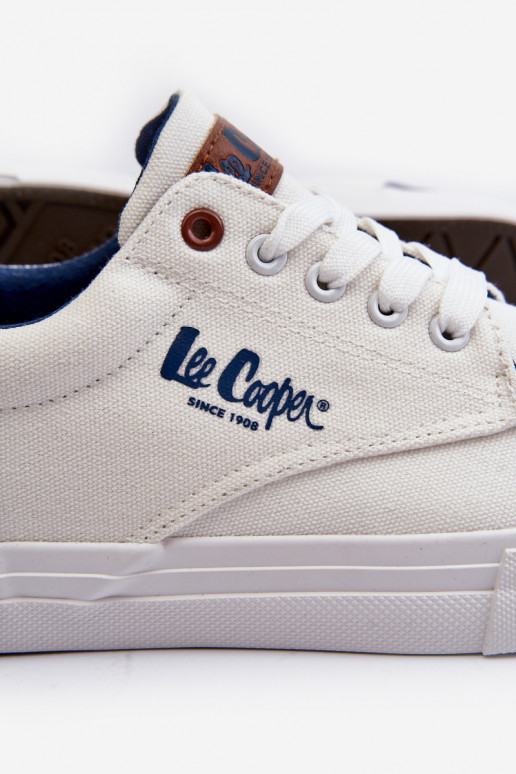 sapatos de lazer Lee Cooper LCW-24-02-2140 cor branca