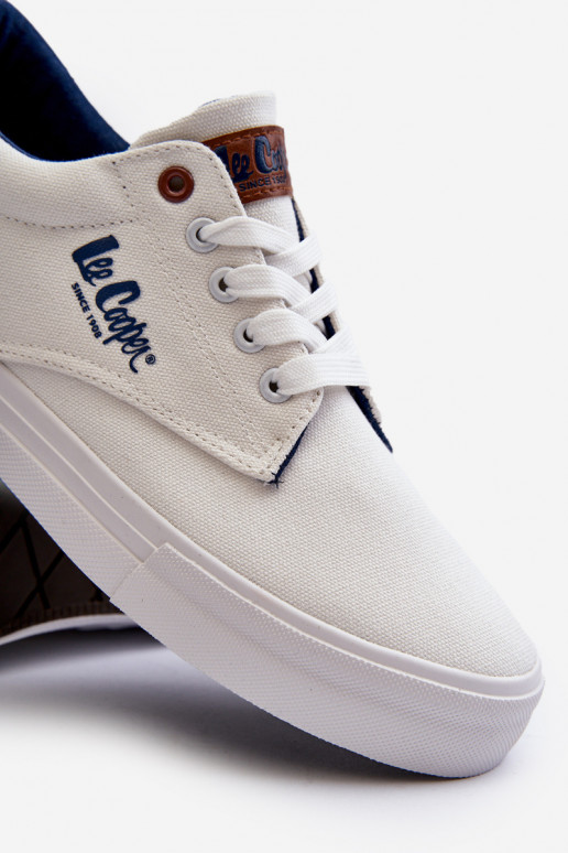 sapatos de lazer Lee Cooper LCW-24-02-2140 cor branca