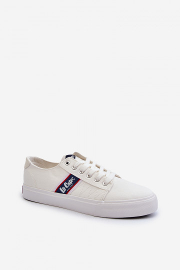 Calçado de lazer masculino Lee Cooper LCW-24-02-2143 cor branca