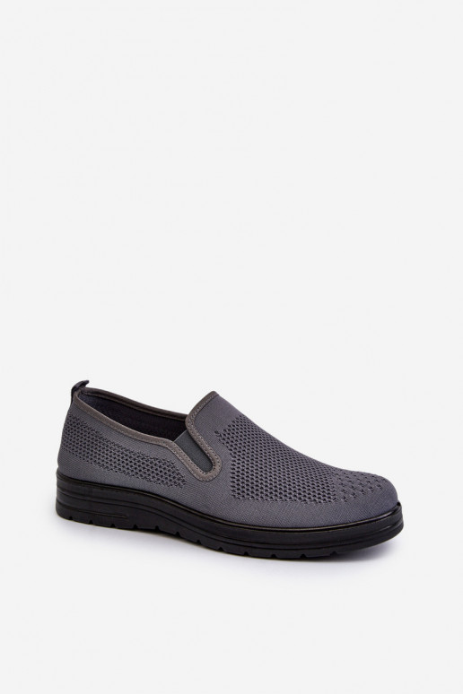 sapatos de lazer Tênis na cor cinza Nomiji