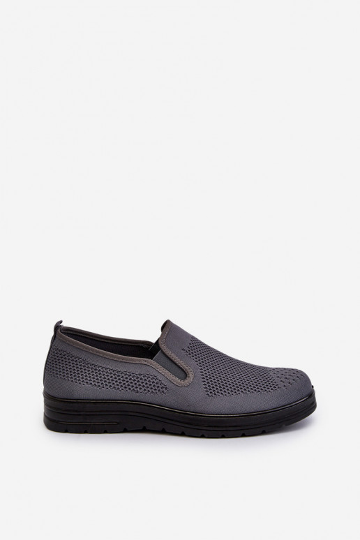 sapatos de lazer Tênis na cor cinza Nomiji