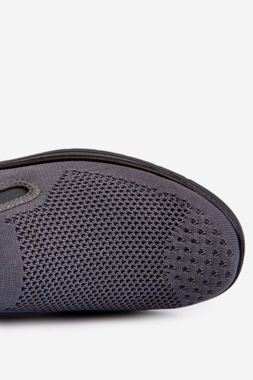 sapatos de lazer Tênis na cor cinza Nomiji