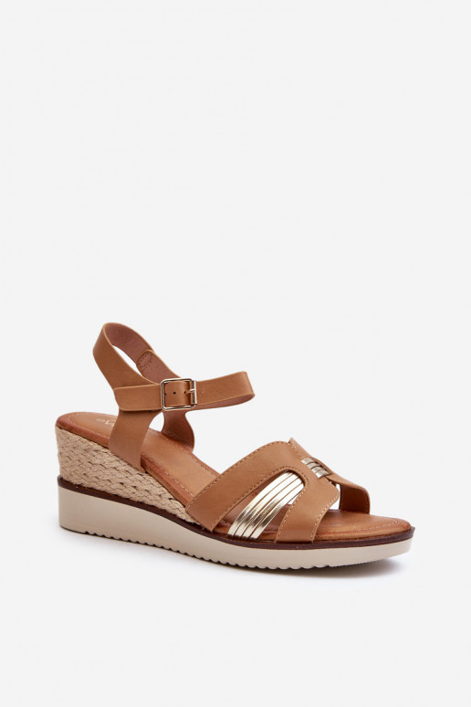 Sandálias marrons femininas Starlenna castanho Sandálias marrons femininas Starlenna castanho