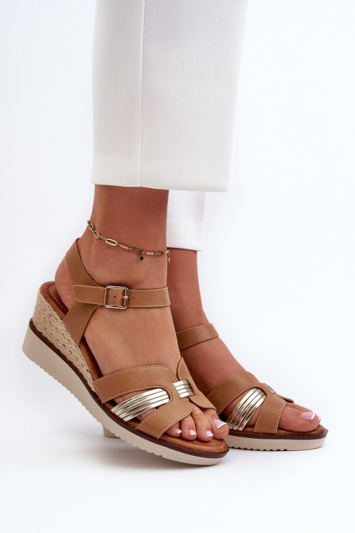 Sandálias marrons femininas Starlenna castanho Sandálias marrons femininas Starlenna castanho