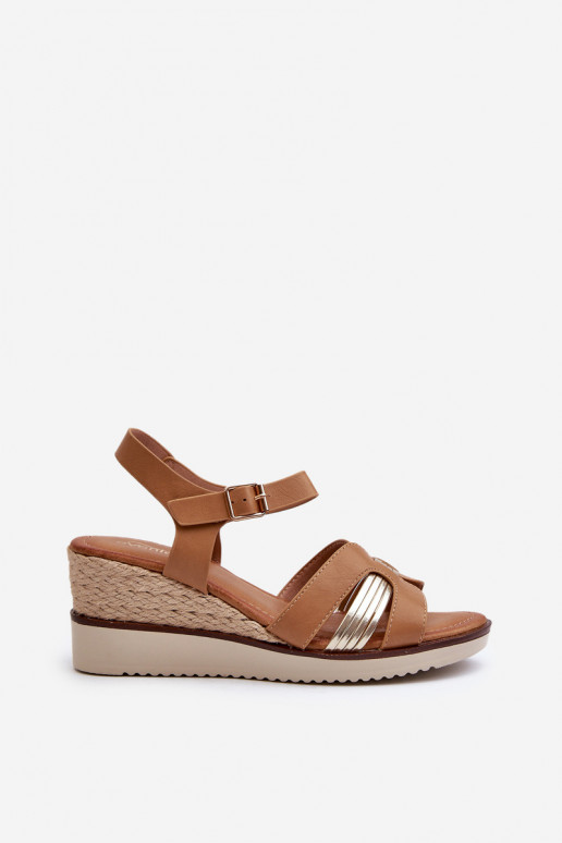 Sandálias marrons femininas Starlenna castanho Sandálias marrons femininas Starlenna castanho