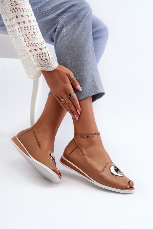 Sapatos com enfeites Eco bege Biolita Sapatos com enfeites Eco bege Biolita