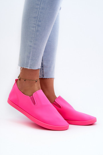 Tênis sapato casual Slip-On cor rosa Lovinia 2