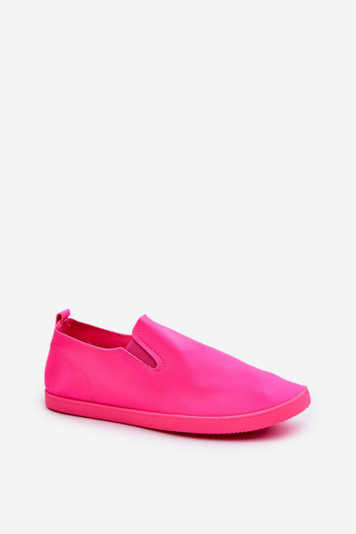 Tênis sapato casual Slip-On cor rosa Lovinia