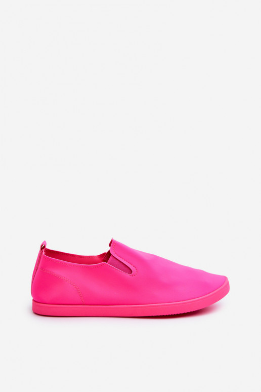 Tênis sapato casual Slip-On cor rosa Lovinia