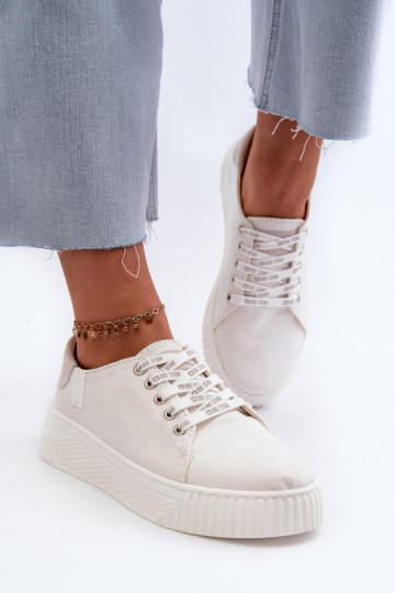 Calçados de lazer MEMORY FOAM SYSTEM BIG STAR NN276001 cor branca