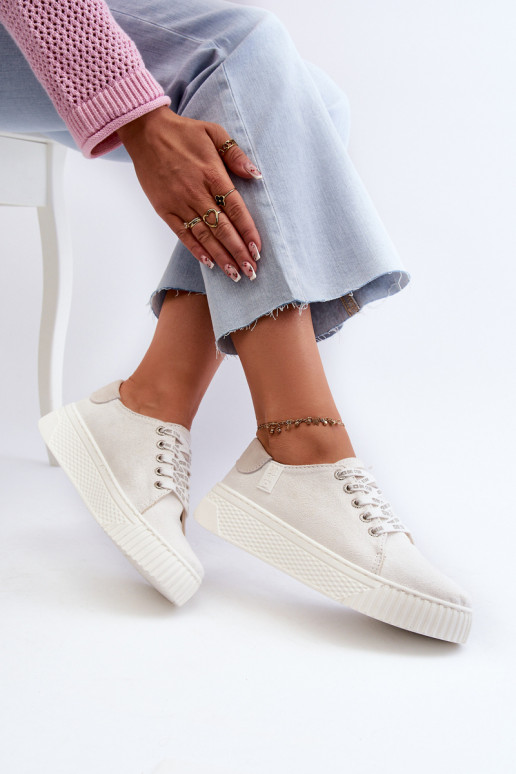 Calçados de lazer MEMORY FOAM SYSTEM BIG STAR NN276001 cor branca Calçados de lazer MEMORY FOAM SYSTEM BIG STAR NN276001 cor branca