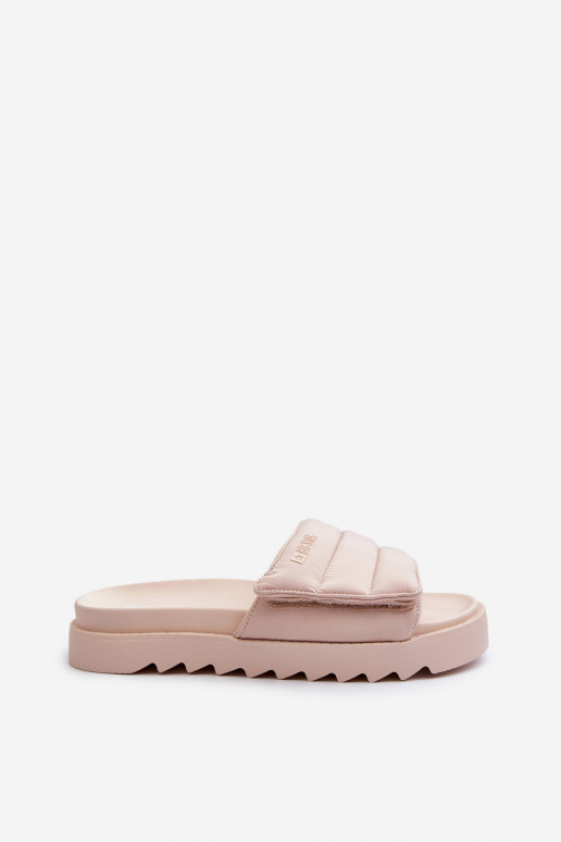 Chinelos com plataforma Big Star NN274773 bege