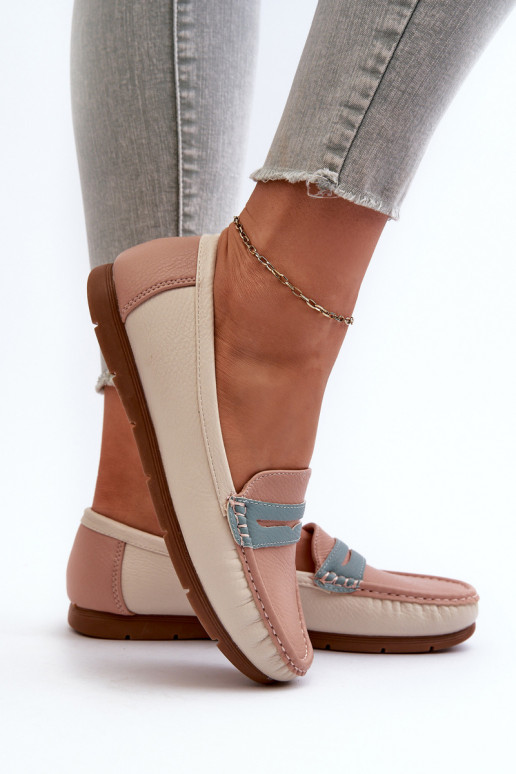 mocassins femininos feitos de couro ecológico rosa Wikitara mocassins femininos feitos de couro ecológico rosa Wikitara