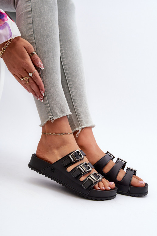 Chinelos femininos NN2850099 pretos Chinelos femininos NN2850099 pretos