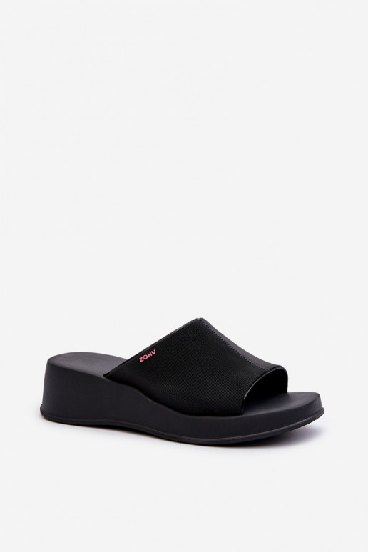 Chinelos femininos LL285084 pretos Chinelos femininos LL285084 pretos