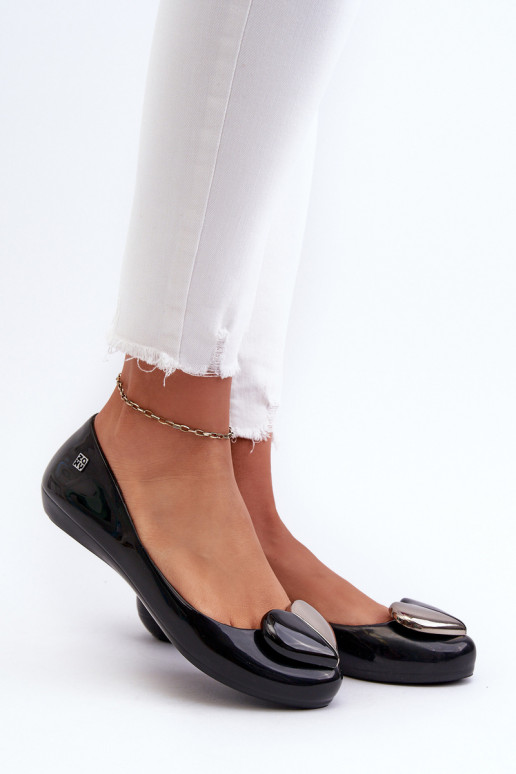 Sapatos de bailarina LL285027 pretos