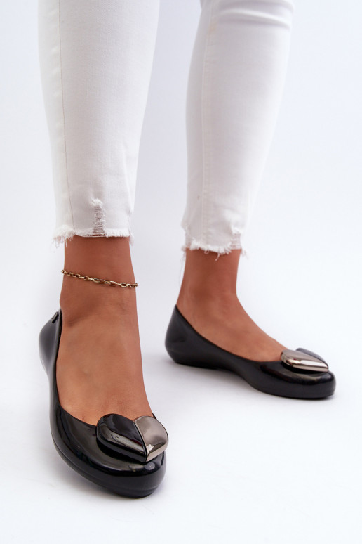 Sapatos de bailarina LL285027 pretos