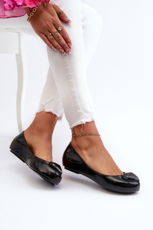 Sapatilhas com corações NN285011 pretas Sapatilhas com corações NN285011 pretas