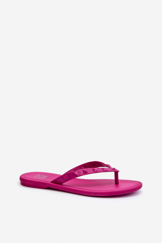 pés chatos Chinelos Elastyczne JJ285252 rosa