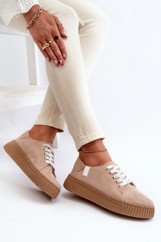 Sapatos de lazer MEMORY FOAM SYSTEM BIG STAR NN276002 bege